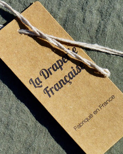 Edredon en lin, Kaki, La Draperie Française