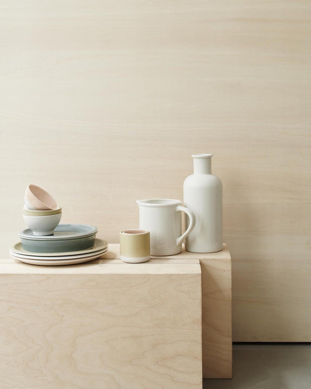 Coquetier Cantine Craie, Jars