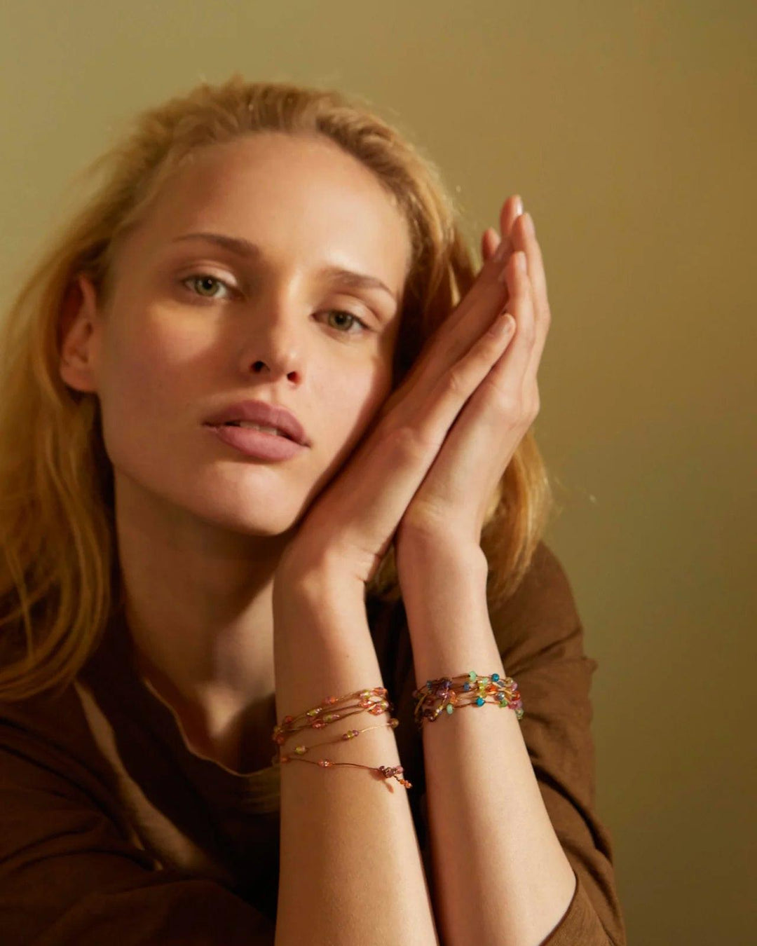 T.Bee Duo Chrysoprase Bracelet