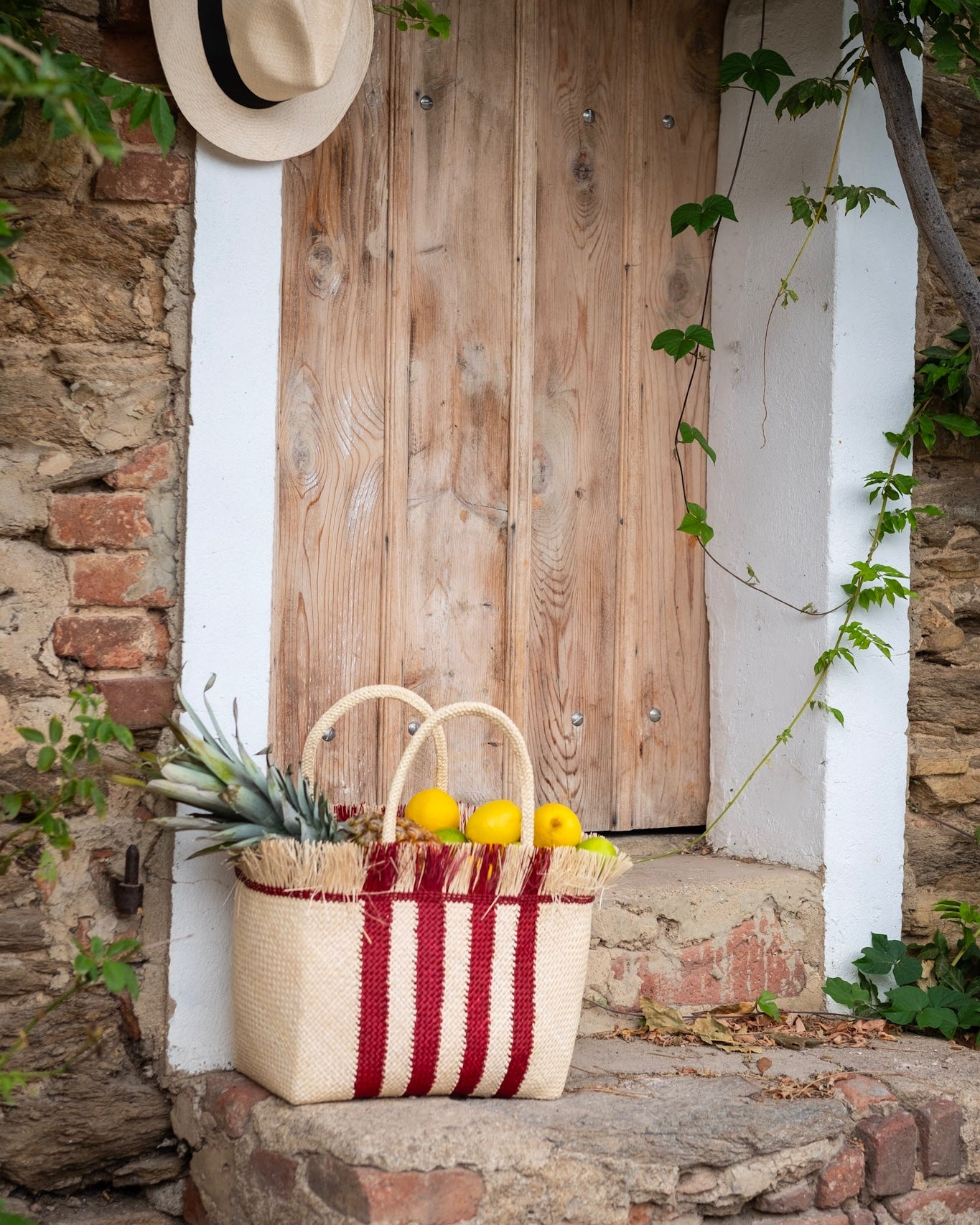 Sac à Rayure Rouge, Irica, Pao Maison