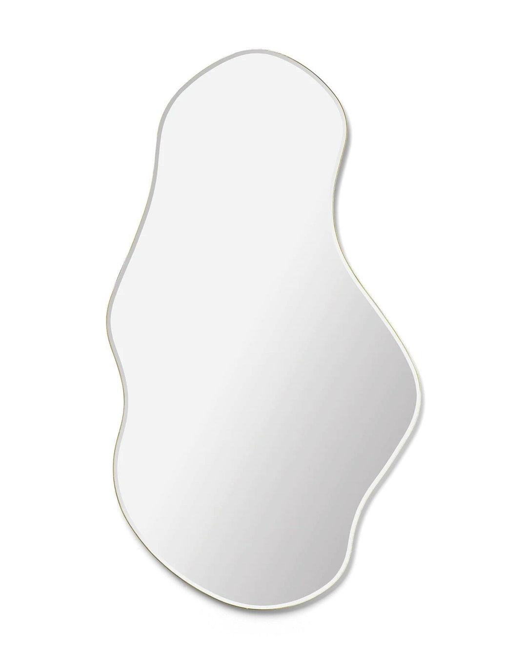Miroir L Organique - Brass, Ferm Living