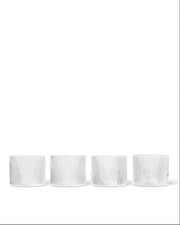 Water Glasses Set of 4 - Ripple