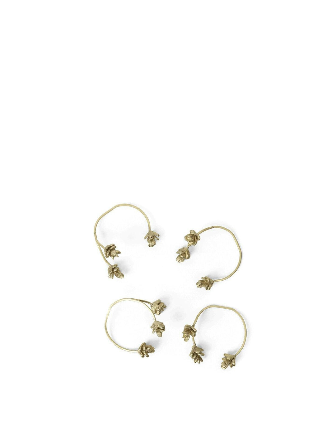 Ronds de Serviettes, Lot de 4 - Forest