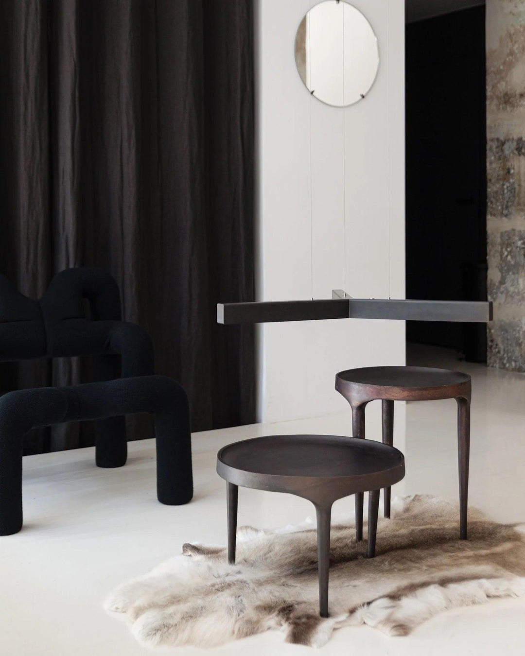 Table Basse Phantom Basse - Antique Brûlée, 101CPH