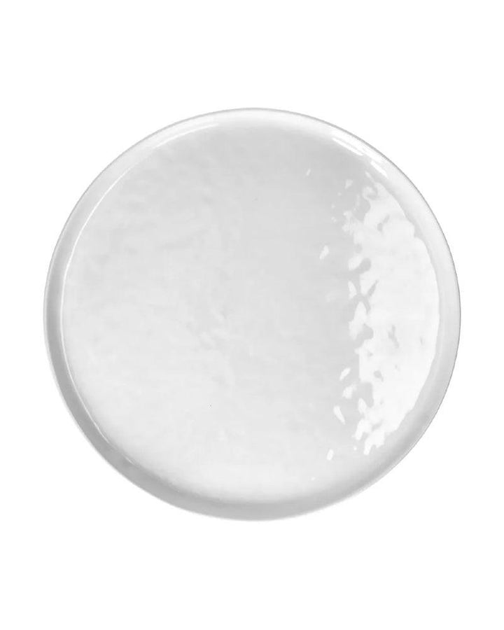 Grande assiette Porcelino Ronde, blanc