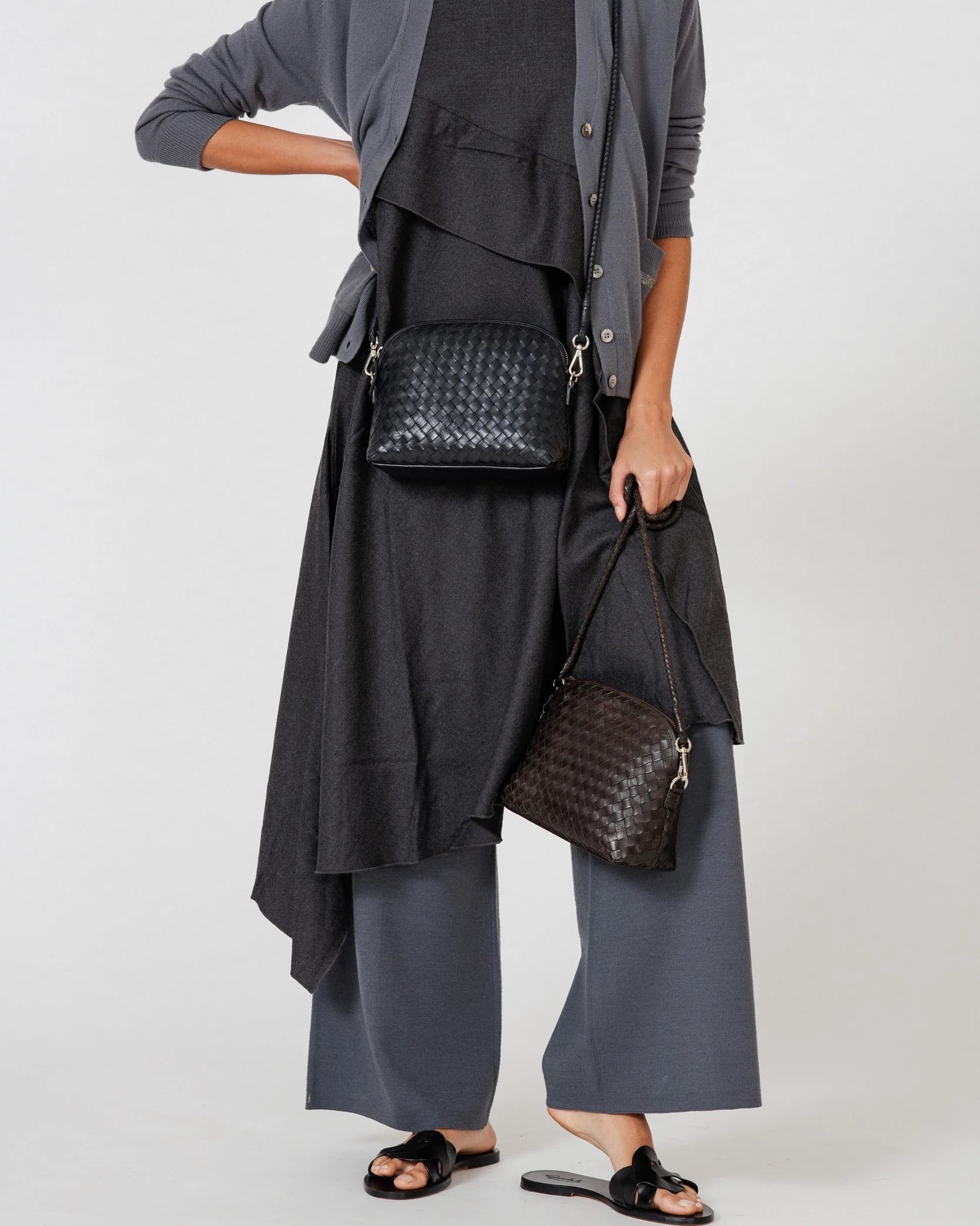 Pochette Chunky Fellini, Black, Dragon Diffusion