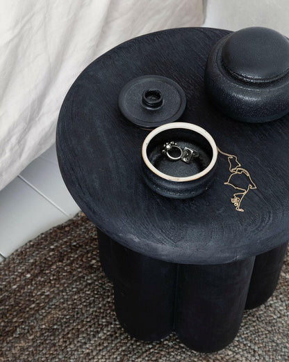 Table d'appoint Phant, Noir.