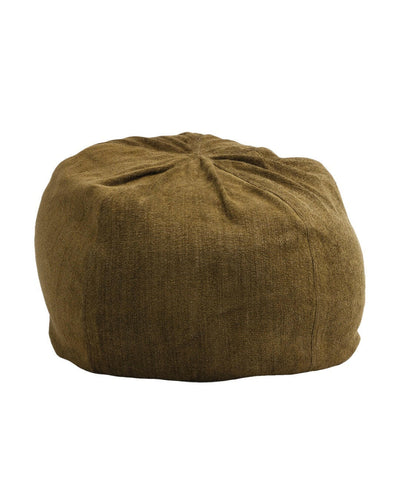 Pouf Bulle Chenille Vintage Bronze, Maison de Vacances