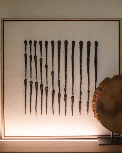 Toile encadrée Bergamo B – 60 x 60 cm - Jolies Trouvailles