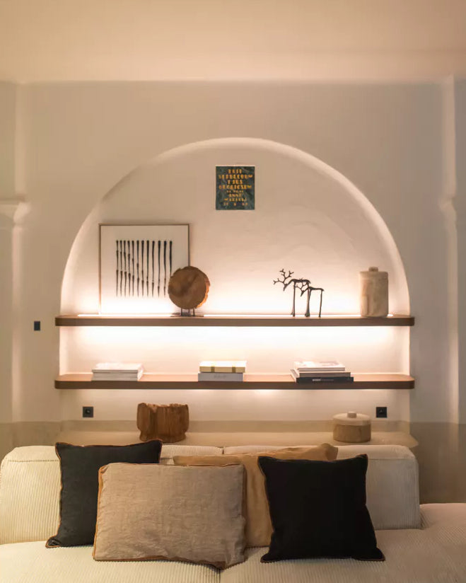 Toile encadrée Bergamo B – 60 x 60 cm - Jolies Trouvailles