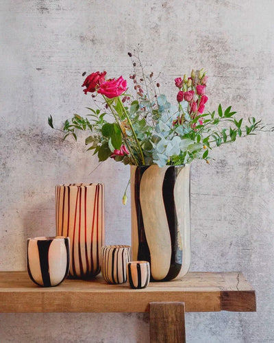 Vase Cannes Ivoire L