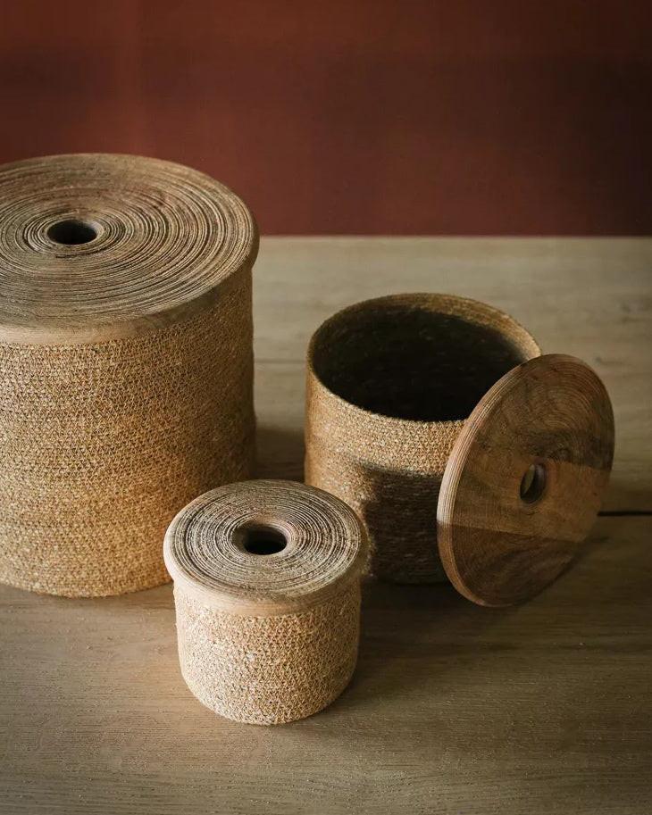 3 Paniers Avec Couvercle - Dune