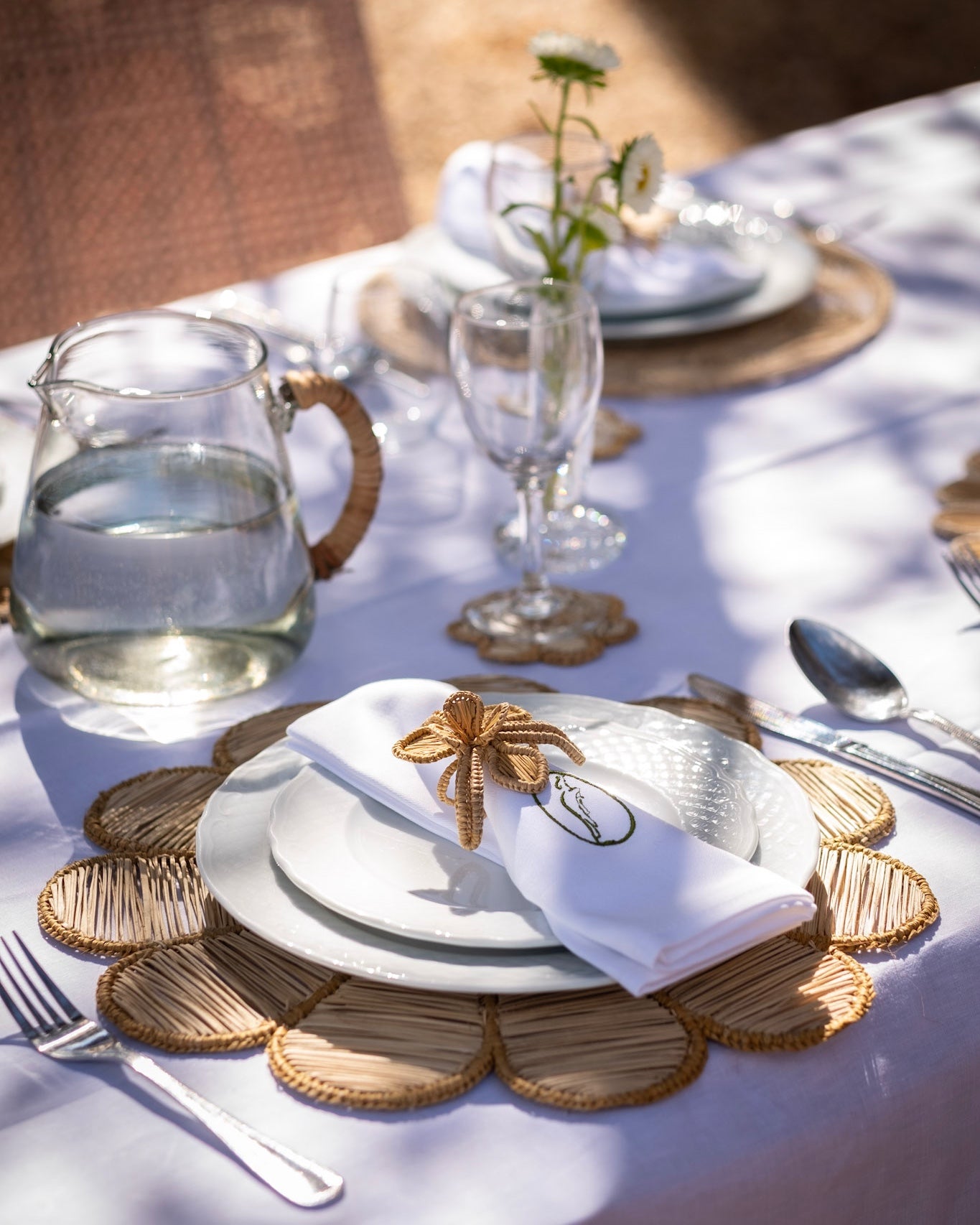 Set de Table Daisy, Naturel, Pao Maison