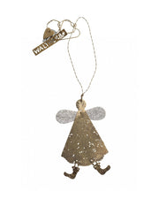 Décoration de Noël, Ange en robe.