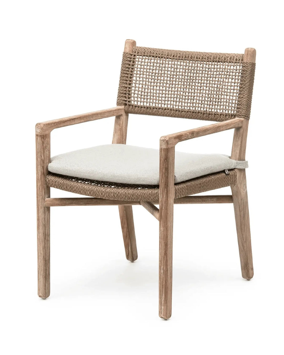 Fauteuil Fiona en teck Gommaire pour l'extérieur