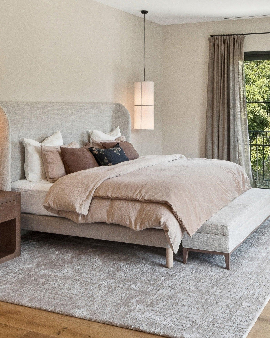 Duvet Cocoon Vice Versa Satin Mimi, Nude