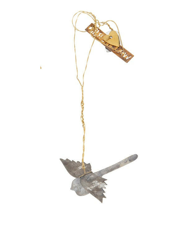 Oiseau en zinc Walther & Co