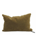 Vice Versa Bouclette Sheepskin Cushion, Bronze