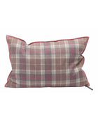 Vice Versa Cushion in Highlander Wool Drape Canvas, Primrose