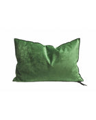 Vice Versa Cushion in Royal Velvet, Cactus