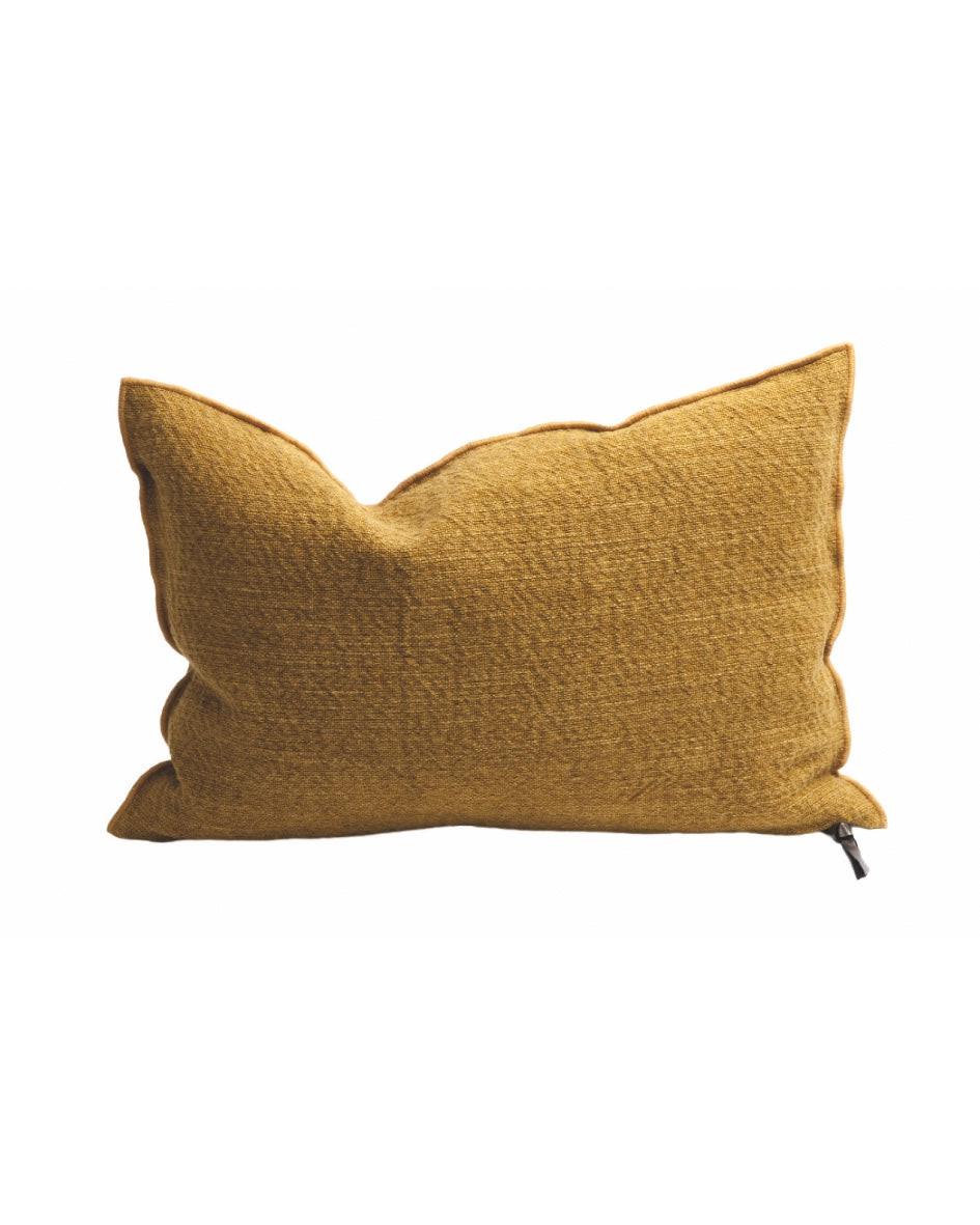 Coussin Vice Versa Nomade Ocre, Maison de Vacances