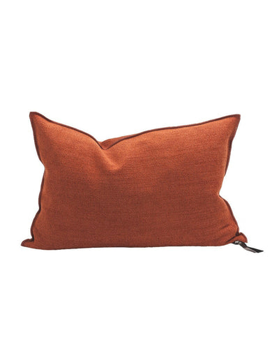 Coussin Vice Versa Chenille Vintage Henné, Maison de Vacances