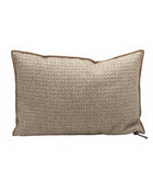 Vice Versa In and Outdoor Jacquard Bistro Cushion, Cappuccino