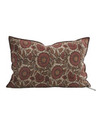Vice Versa Wabi Sabi Printed Linen Cushion, Les Tournesols Chianti