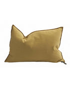 Vice Versa Satin Mimi Cushion, Ochre