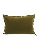 Vice Versa Velvet Palazzo Cushion, Chartreuse