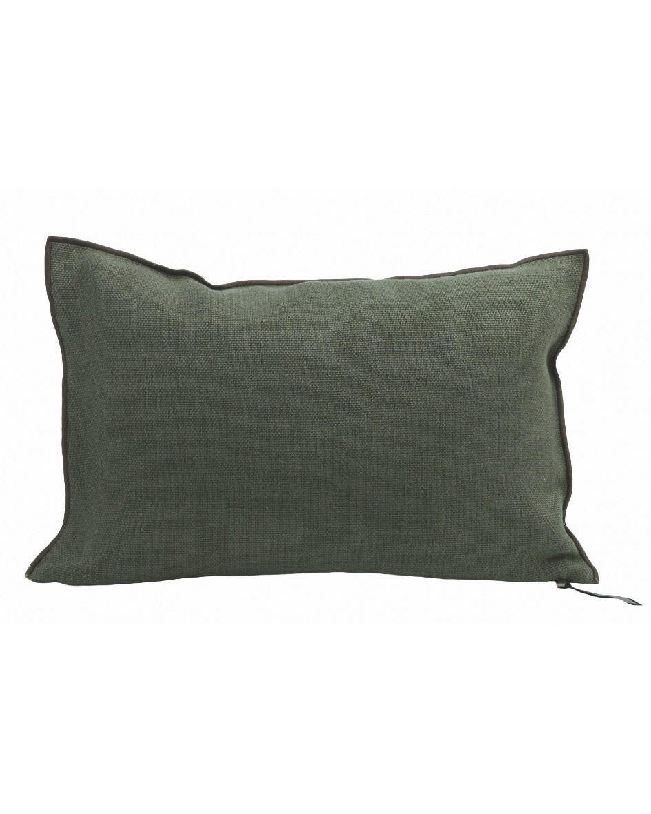 Coussin Vice Versa Lin Wabi Sabi Stone Washed Crocodile, Maison de Vacances