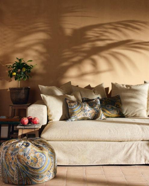 détail texture coussin Cabana Orgeat