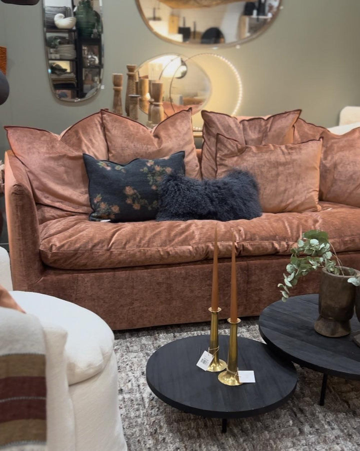 Boho Sofa 220 Fit, Royal Clay Velvet