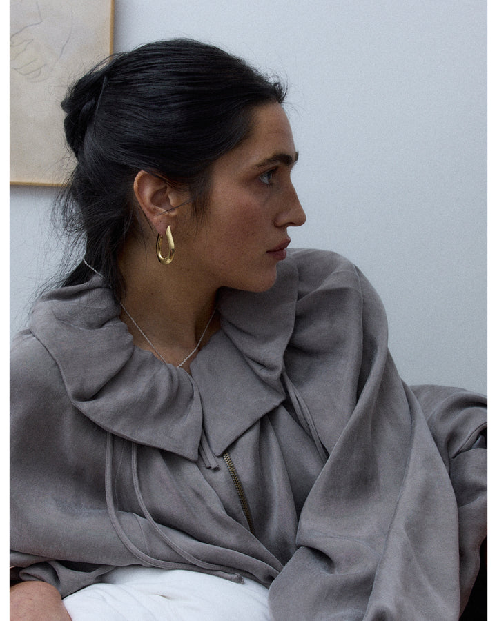 Créoles La Biseautée - Louise Damas - Halo Concept