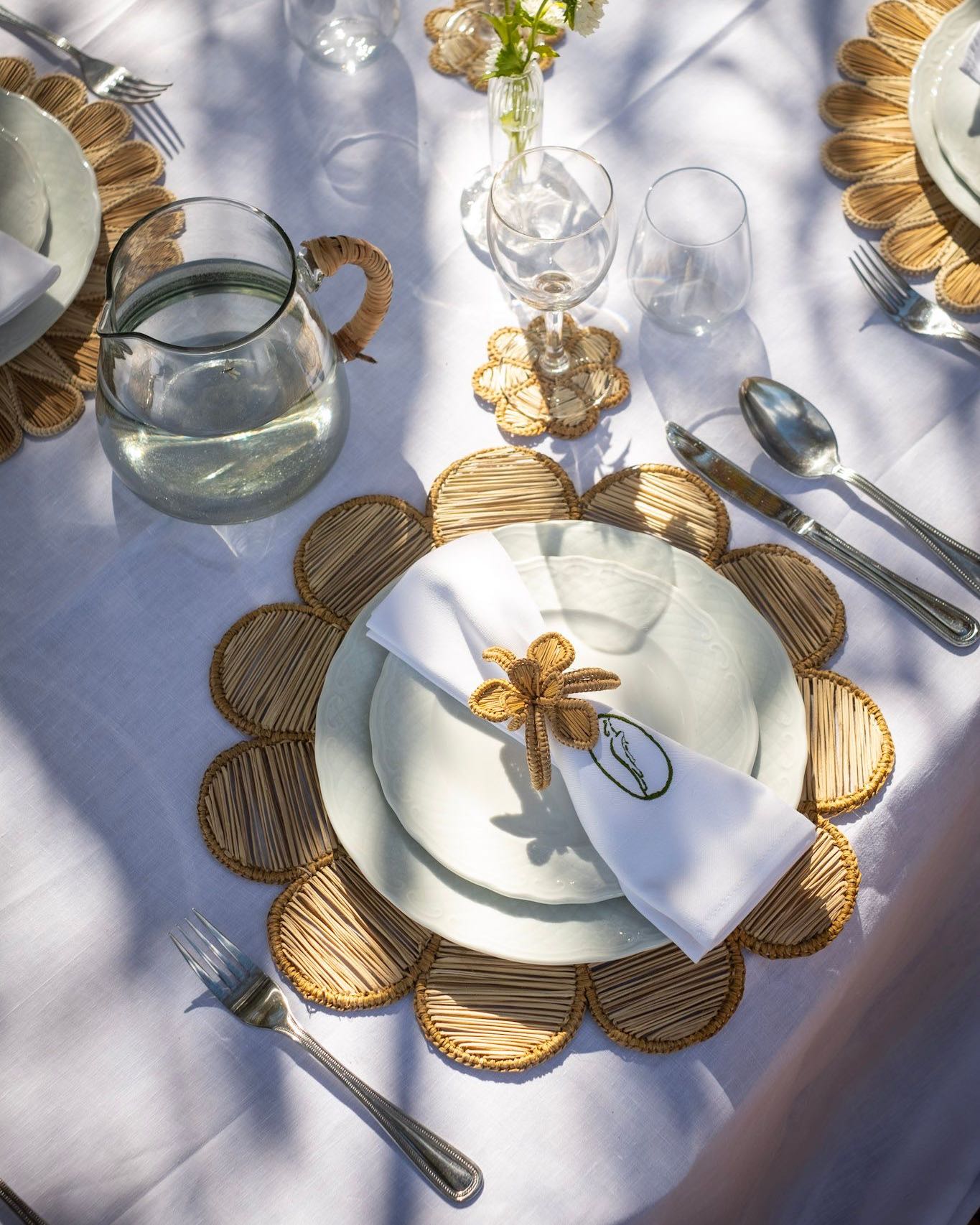 Set de Table Daisy, Naturel, Pao Maison