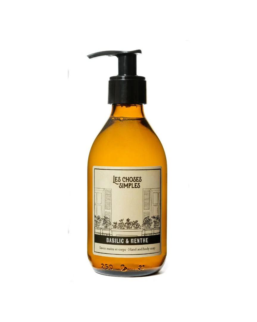 Savon Mains & Corps Basilic & Menthe, Les choses simples 