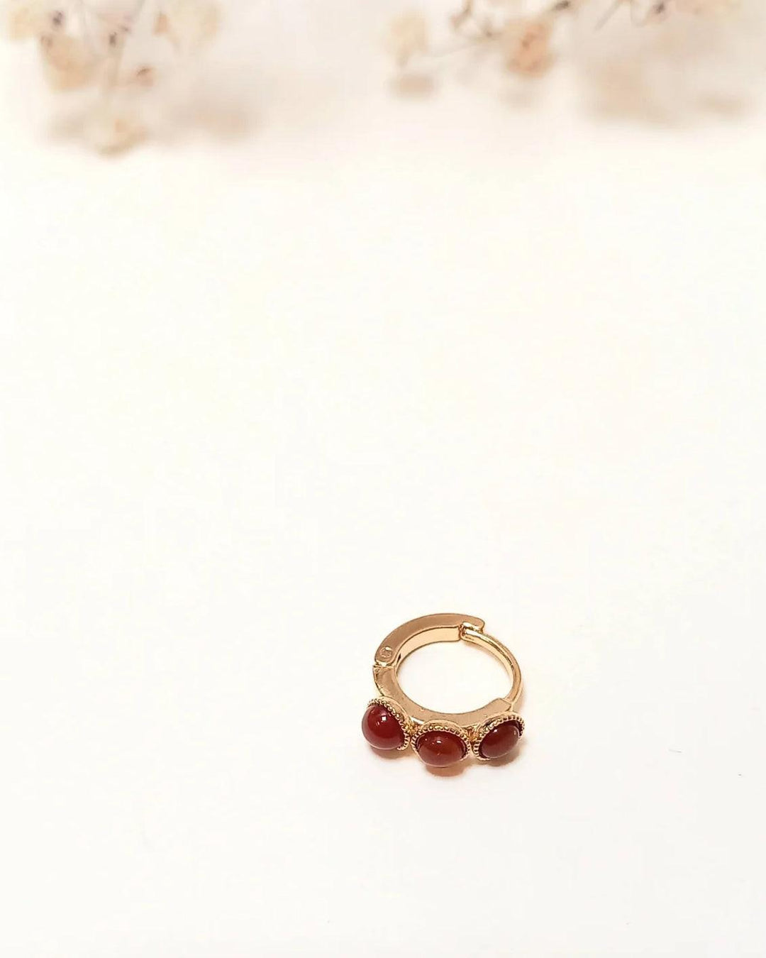 Créoles nano Lia, Grenat, Fabien Ajzenberg