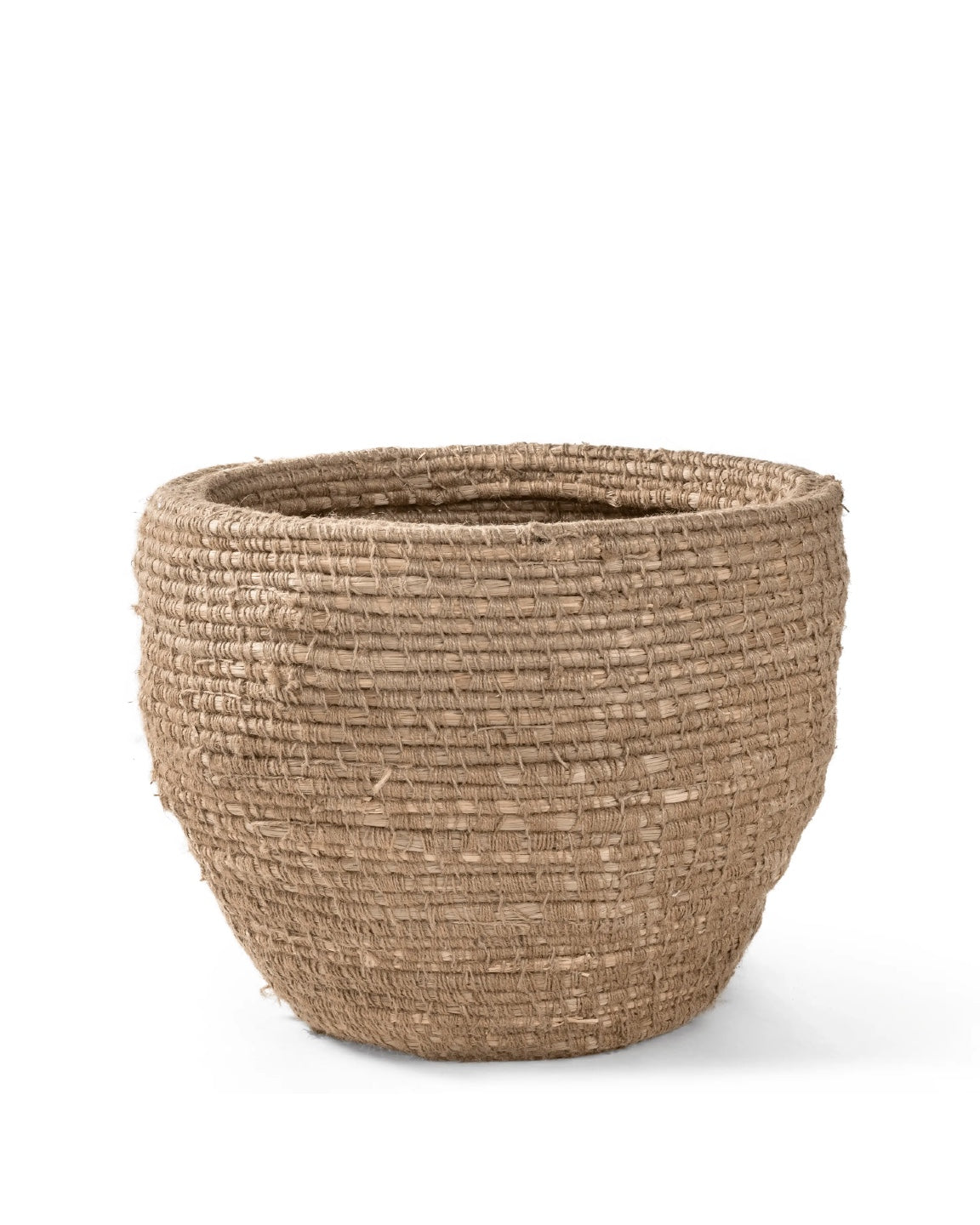 Planter Basket Java Mendon Natural Jute Large, Gommaire