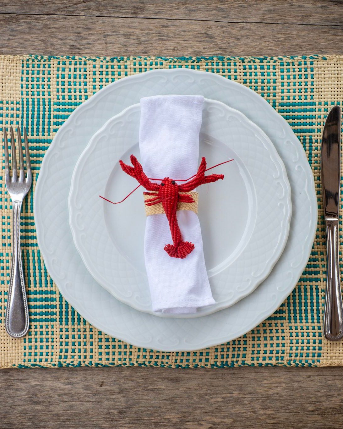 Rond de Serviette, Homard, Pao Maison 