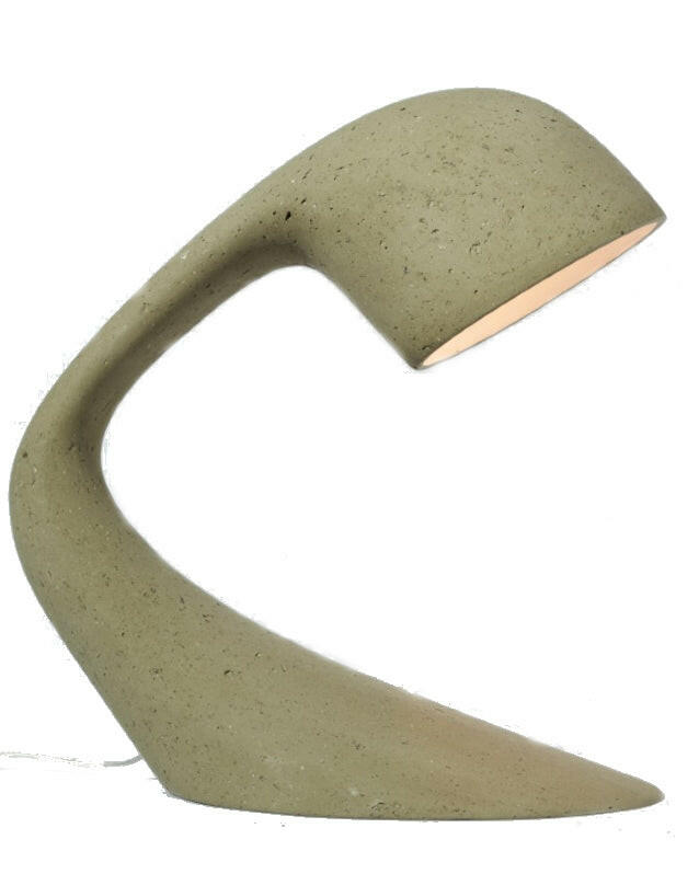 Lampe Inviter  M sauge, Henri Dejeant