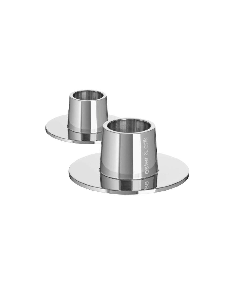 Bougeoir Silver Brillant, Ester & Erik