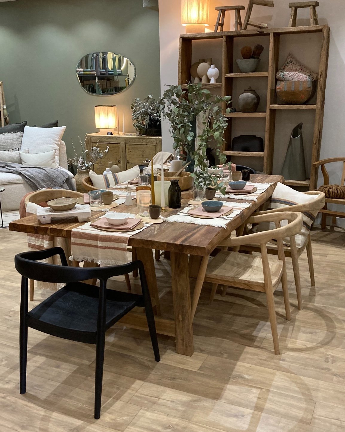 Chaise Tokyo en teck recyclé Joe Sayegh