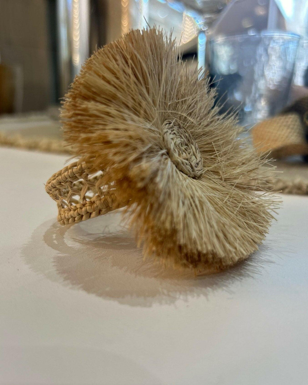 Rond de Serviette, Fleur Naturelle, Pao Maison