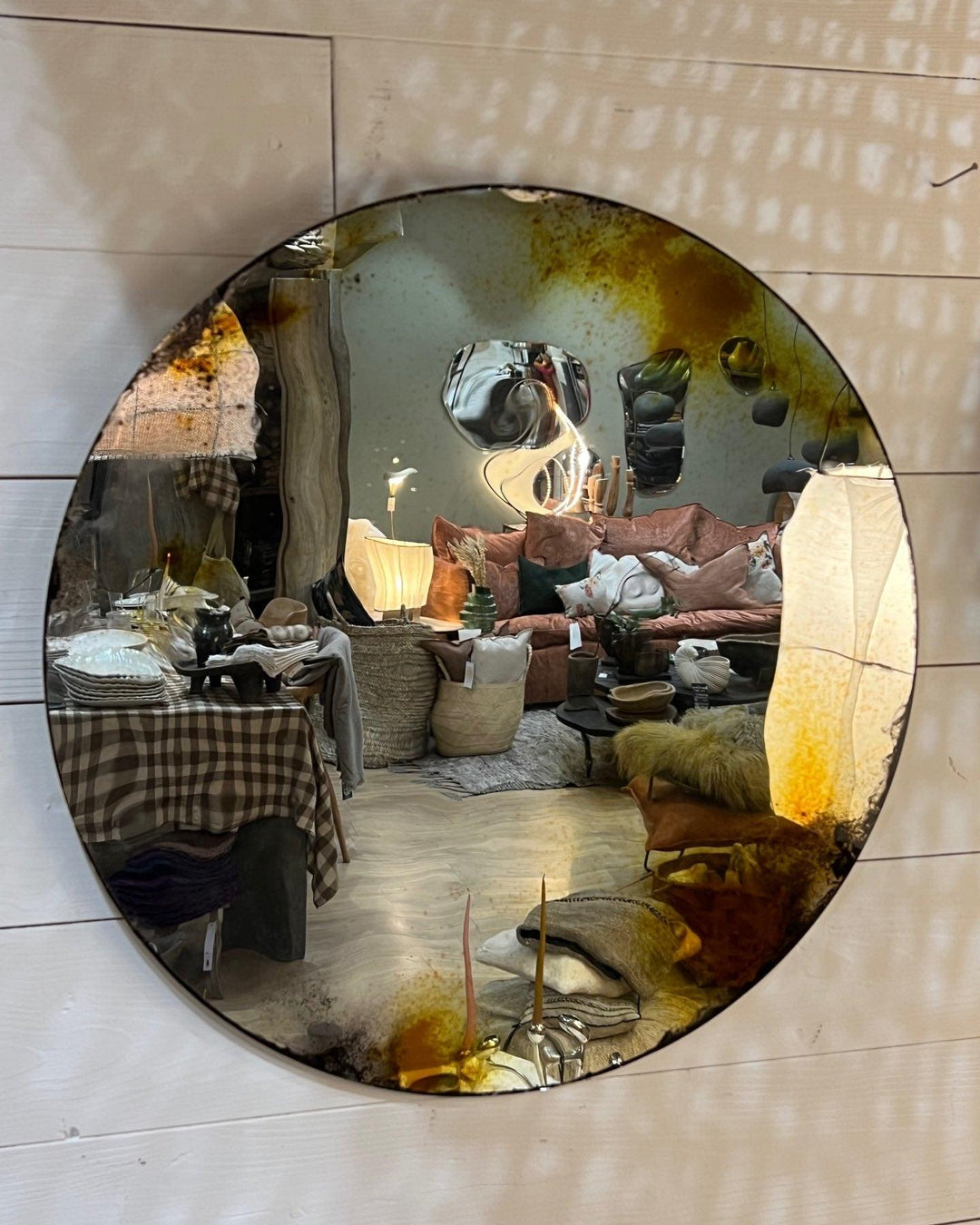 Miroir Alice Gold ø60cm, Slow Design