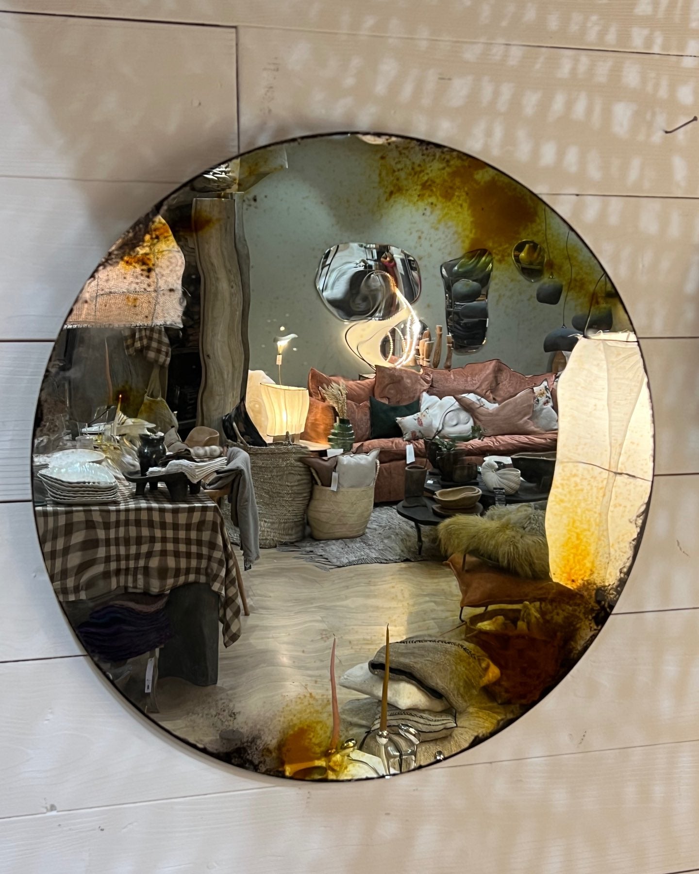 Miroir Alice Gold ø60cm, Slow Design