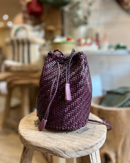 Sac Pompom double Jump Plum, Dragon Diffusion
