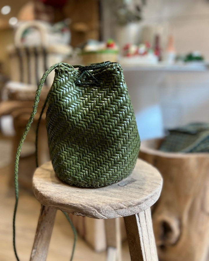 Sac Pompom double Jump, Leaf Green