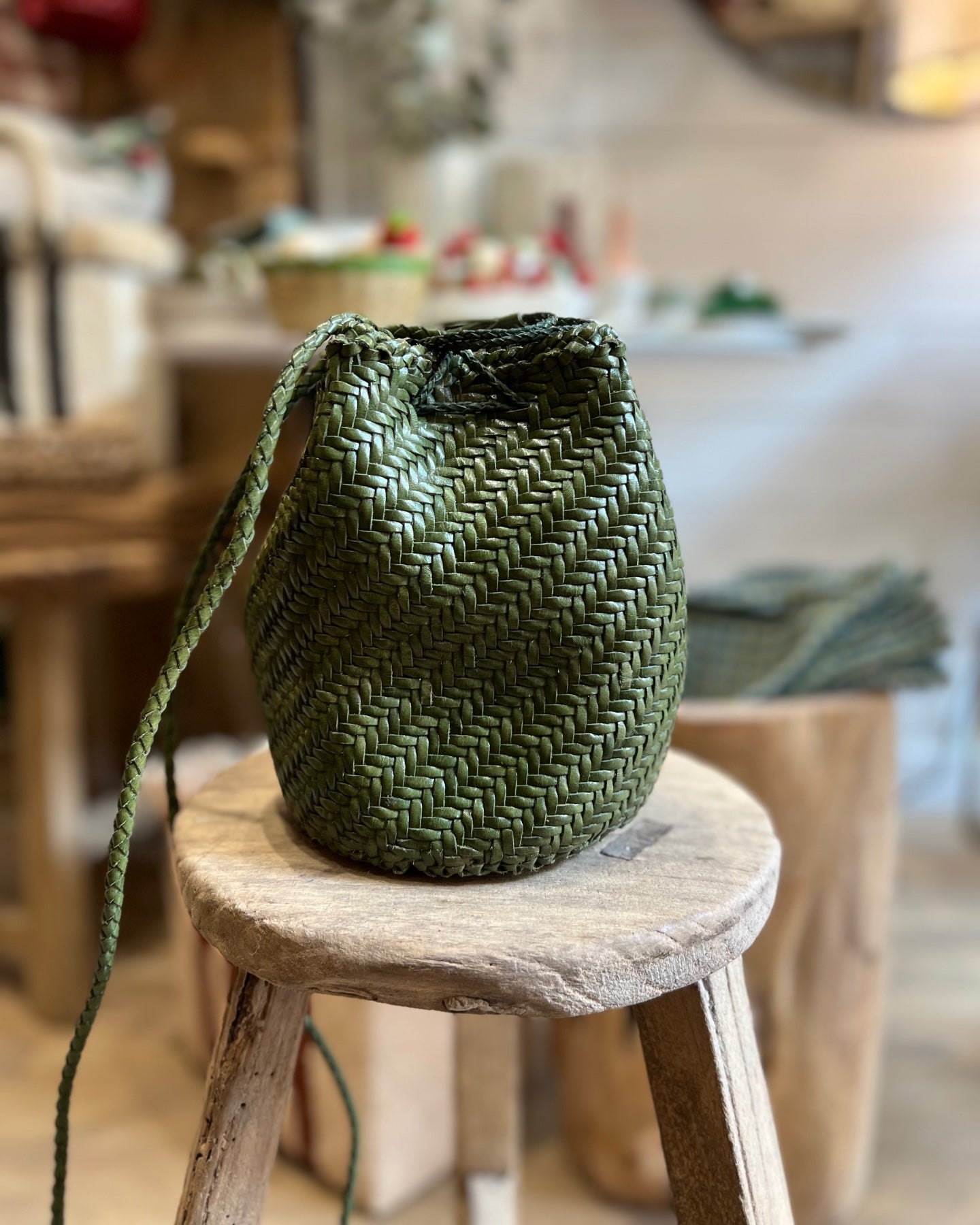 Sac Pompom double Jump, Leaf Green, Dragon Diffusion