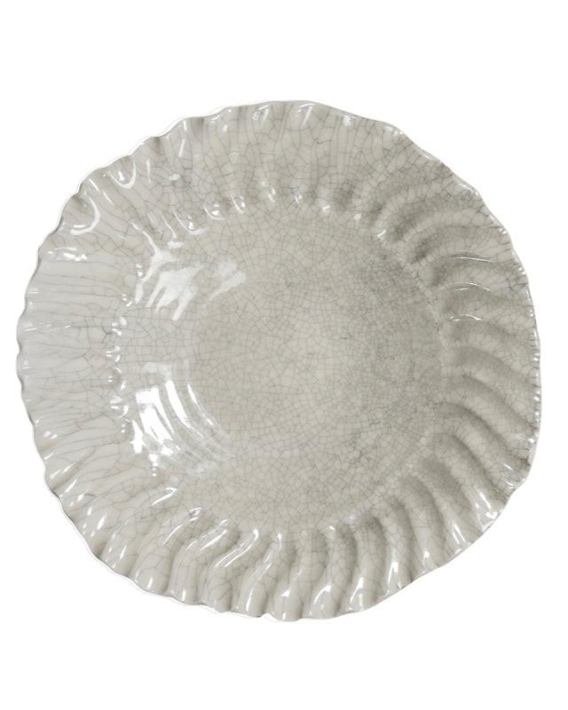 Assiette Creuse XL Dashi Quartz Craquelé, Jars