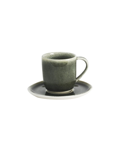 Tasse & Sous Tasse Espresso Maguelone Orage Uni, Jars
